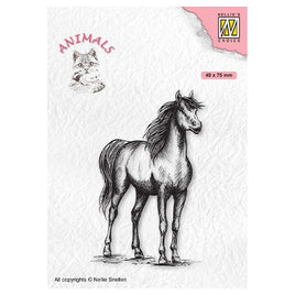 Nellie's Choice - clear stamps Animals Horse