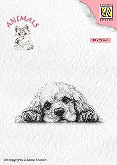 Nellie's Choice - Clear Stamps - Dog Spaniel