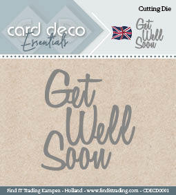 Card Deco Essentials - "Get Well Soon"