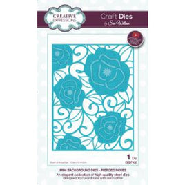 Creative Expressions - Pierced Roses NOW 1/2 PRICE