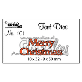 Crealies - Cutting Die - "Merry Christmas"