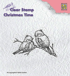 Nellie's Choice - Clear stamps -Christmas Birds