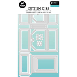 Studio Light - Cutting Dies - Pocket Creative Folder die set NO 454