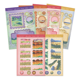 Hunkydory - Golden Meadows - Country Life 3D die-cuts
