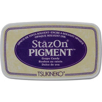 
              StazOn Pigment Ink Pad - available in many colours
            