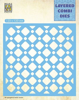 Nellie's Choice - Layered Combi Dies - Squares B