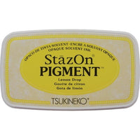 
              StazOn Pigment Ink Pad - available in many colours
            