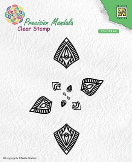 Nellie's Choice - Clear Stamps - Mandala - 1"