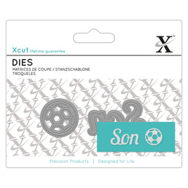 Docrafts - Xcut dies -Mini Sentiment - Son