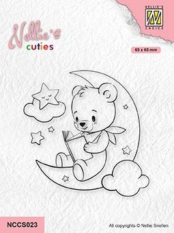 Nellie's Choice - Clear Stamps - "Bedtime stories"