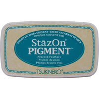 
              StazOn Pigment Ink Pad - available in many colours
            