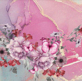 Background Scene - Pink Flowers