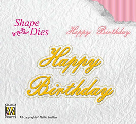 Nellie's Choice - Snellen Crafts - Shapes - Happy Birthday
