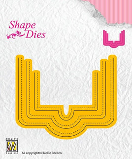 Nellie's Choice - Shape Dies - Rectangle Cover