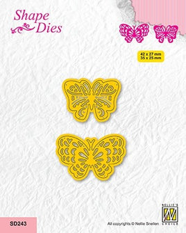 Nellie's Choice - Dies - Garden "2 Butterflies"