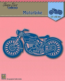 Nellie's Choice - Shape Dies Blue - Motorbike