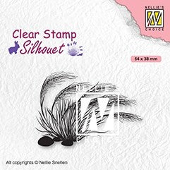 Nellie's Choice - Clear Stamps - Blooming Grass-3