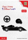 Nellie's Choice - Clear Stamps silhouette "Formula one serie-1"