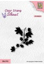 Nellie's Choice - Clear Stamps silhouette "maple branch"