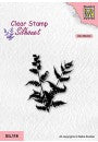 Nellie's Choice - Clear Stamps silhouette "fern branch"