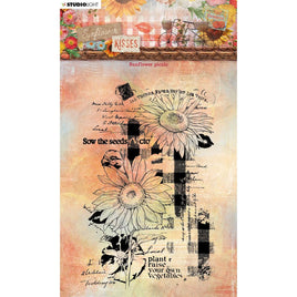 Studio Light Clear Stamp - Sunflower Picnic Sunflower Kisses