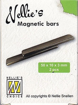 Nellies-Box with 2 magnetic bars for using with stencils and using on the Stamping Buddy Pro