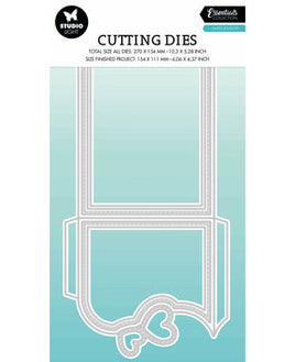 Studio Light - Cutting Dies - Hearts Envelope - Essentials nr.496