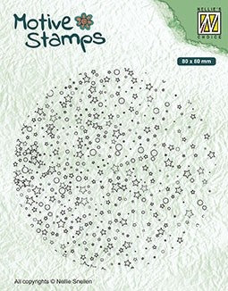 Nellie's Choice - Clear Stamps - "Stars & Dots"