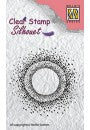 Nellie's Choice - Silhouette Clear Stamps "sun"