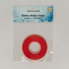 Extra Strong Double Sided Sticky Tape - Clear 6MM